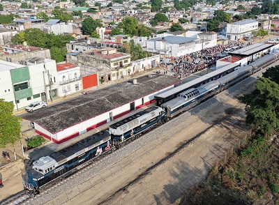 Inaugurado el primer tramo de la Lnea K del Tren Interocenico en Mxico
